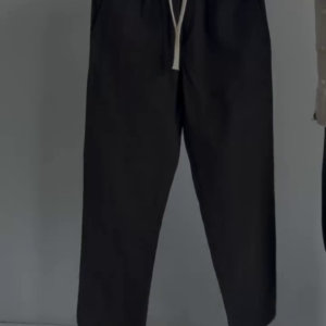 Everyday Comfort Black Pants – Relaxed, Stylish & Versatile